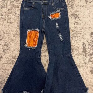 Kids bellbottom jeans